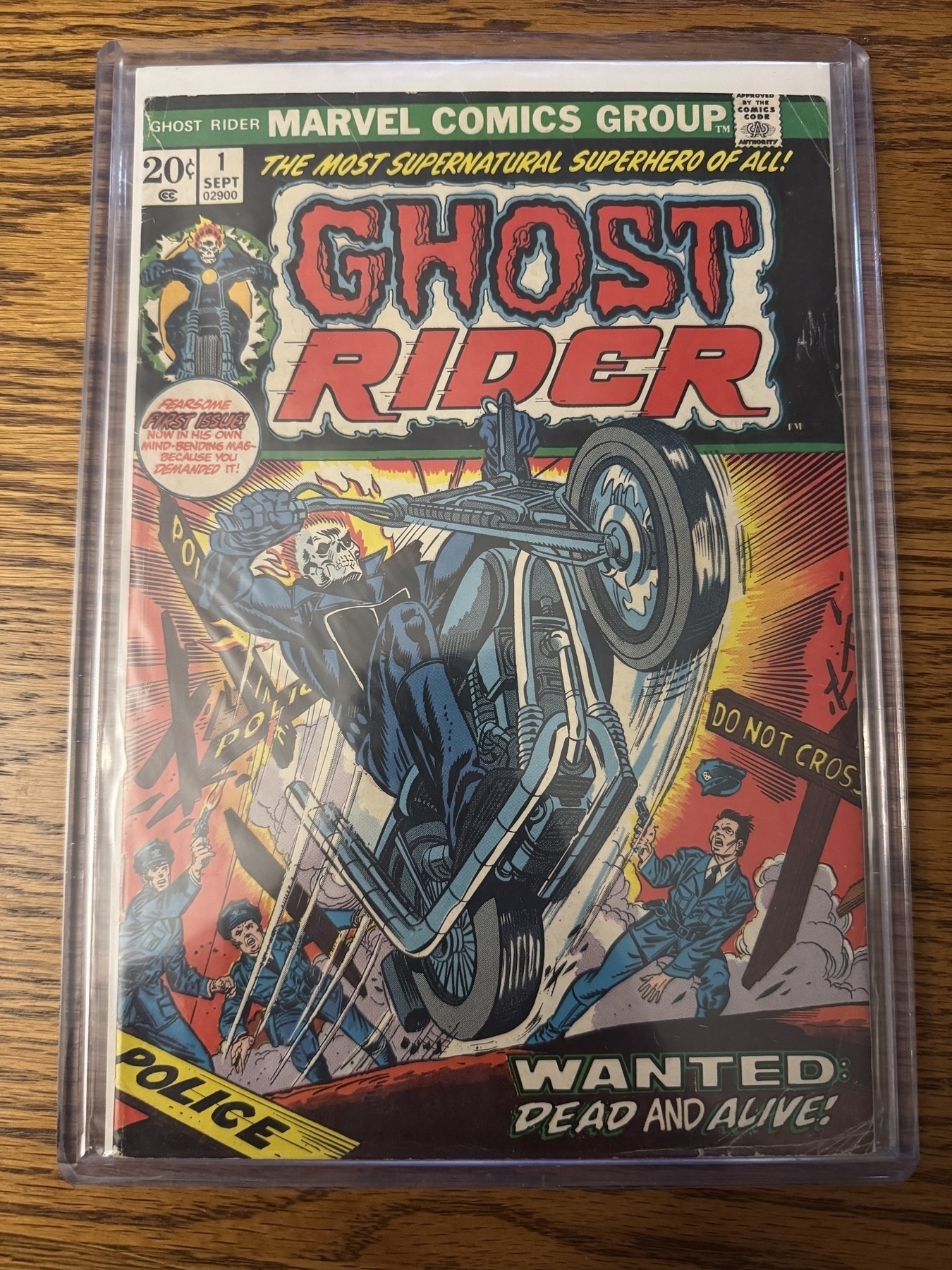 Photo of Ghost Rider #1 from the 70s
