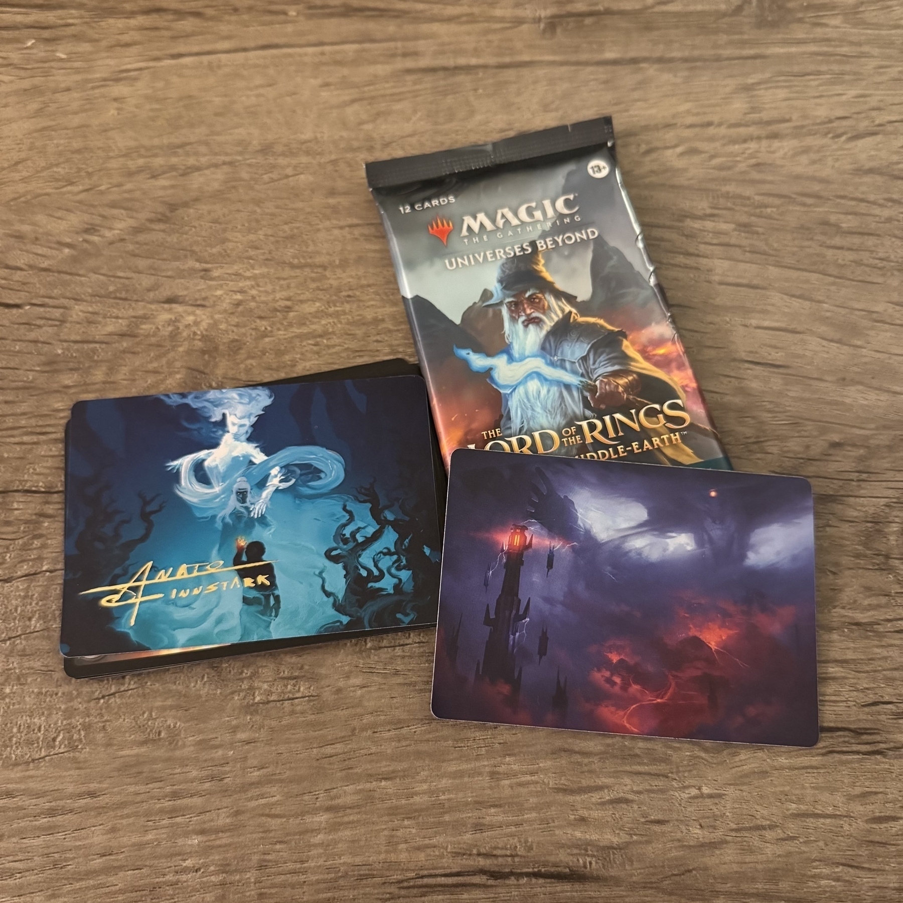 Magic the Gathering Lord of the Rings cards